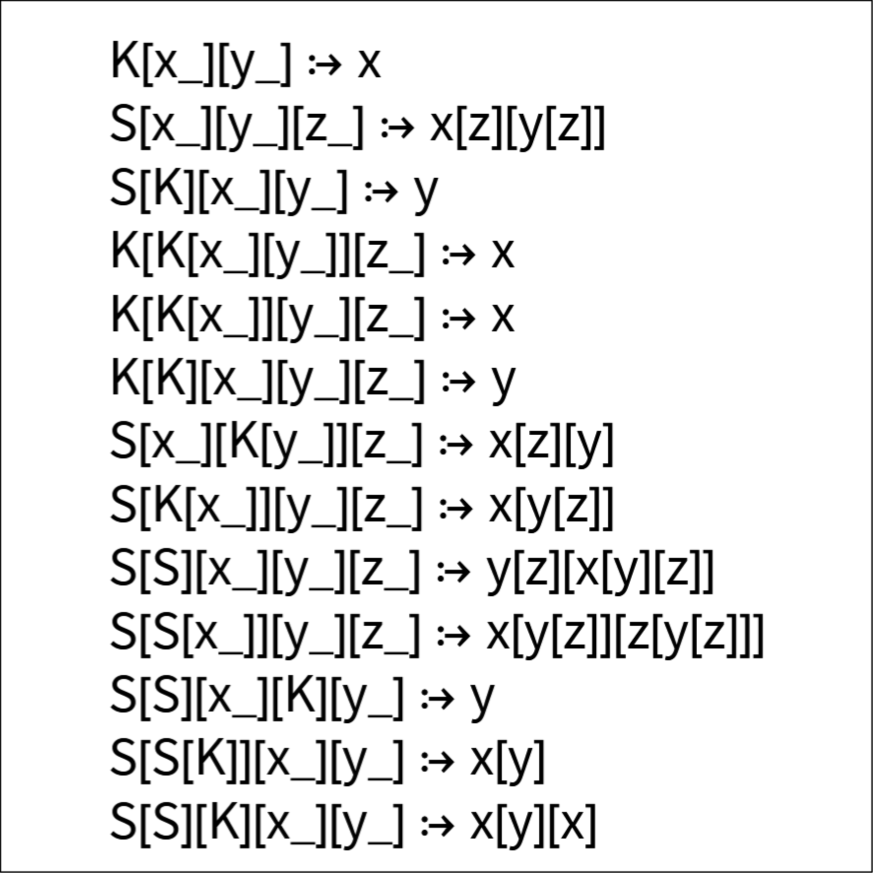 All the Ways Size <5 (or <N) SK Combinators can Evaluate